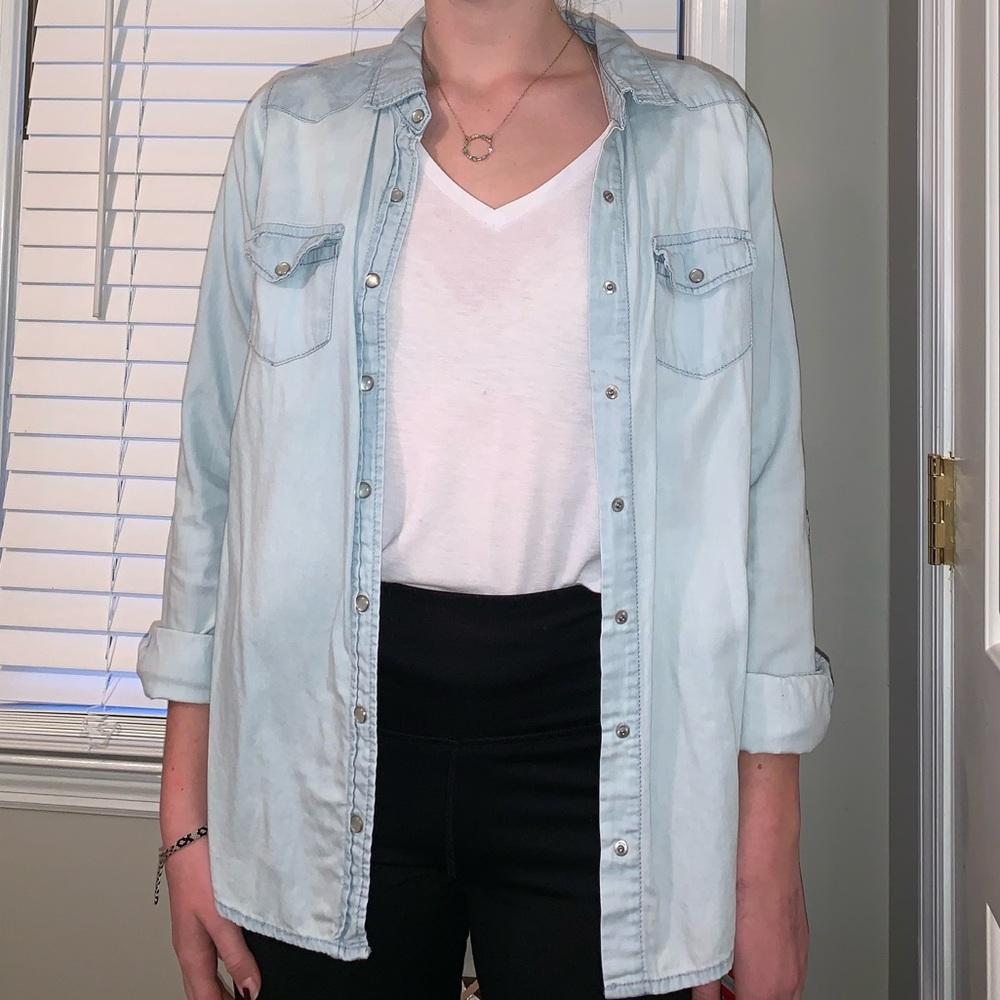 Miley Cyrus & Max Azria Button Down Shirt